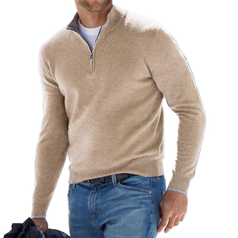 HARVIN | HERRES ELEGANTE ZIP - UP GENSER - Jaxel & Jess