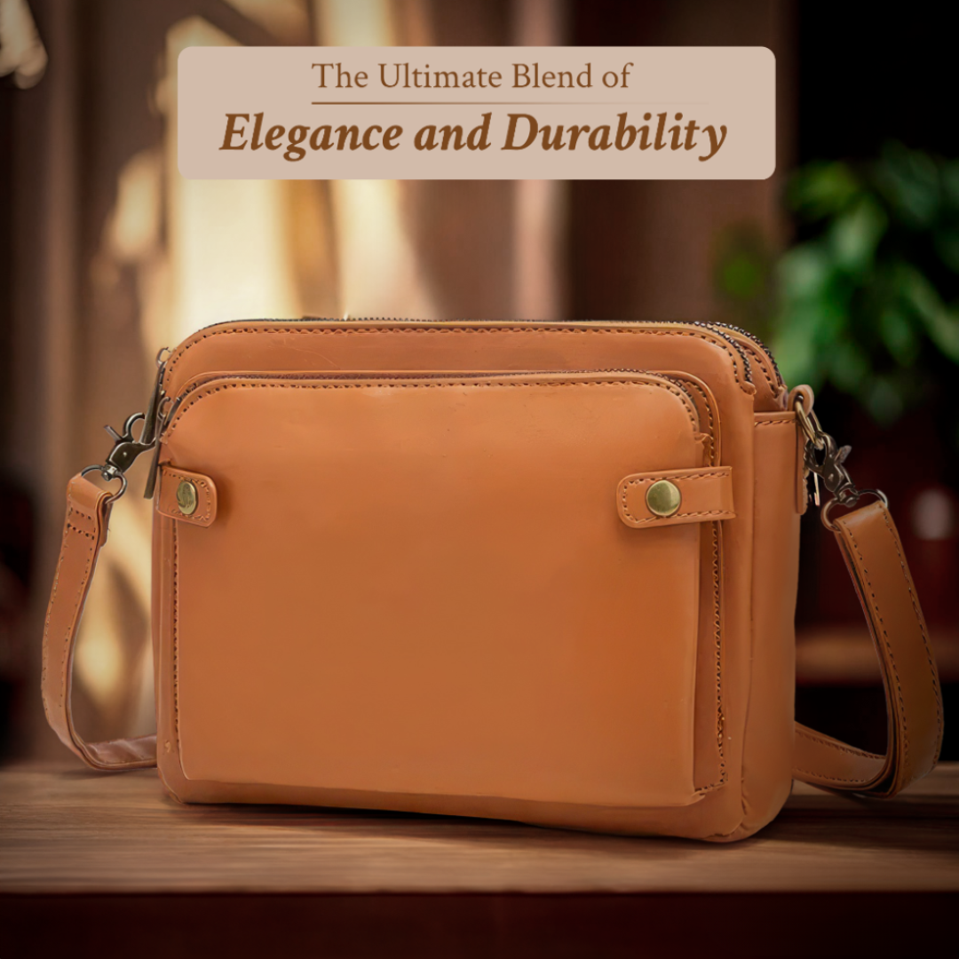 Kim™ | Classic Leather Crossbody