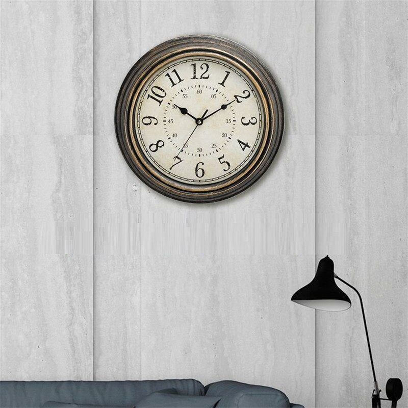 Tijdloze vintage | antieke houten wandklok | rustieke retro-charme & nostalgische elegantie voor uw huis
