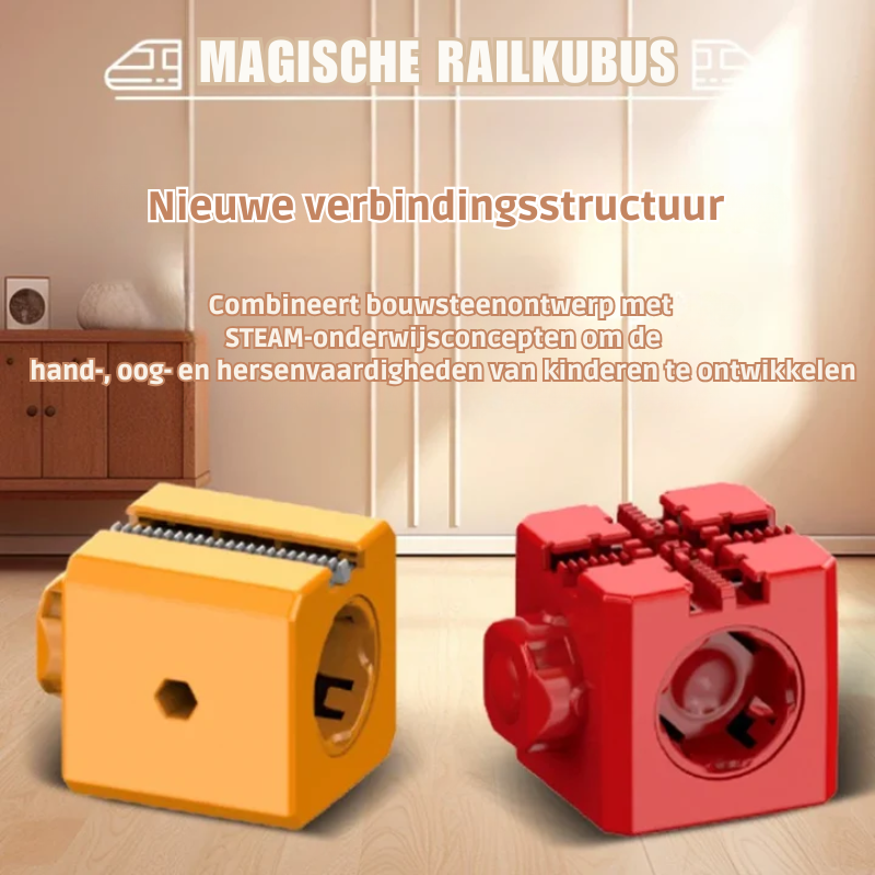 Tracki - Magnetische 3D Treinbaan Bouwset