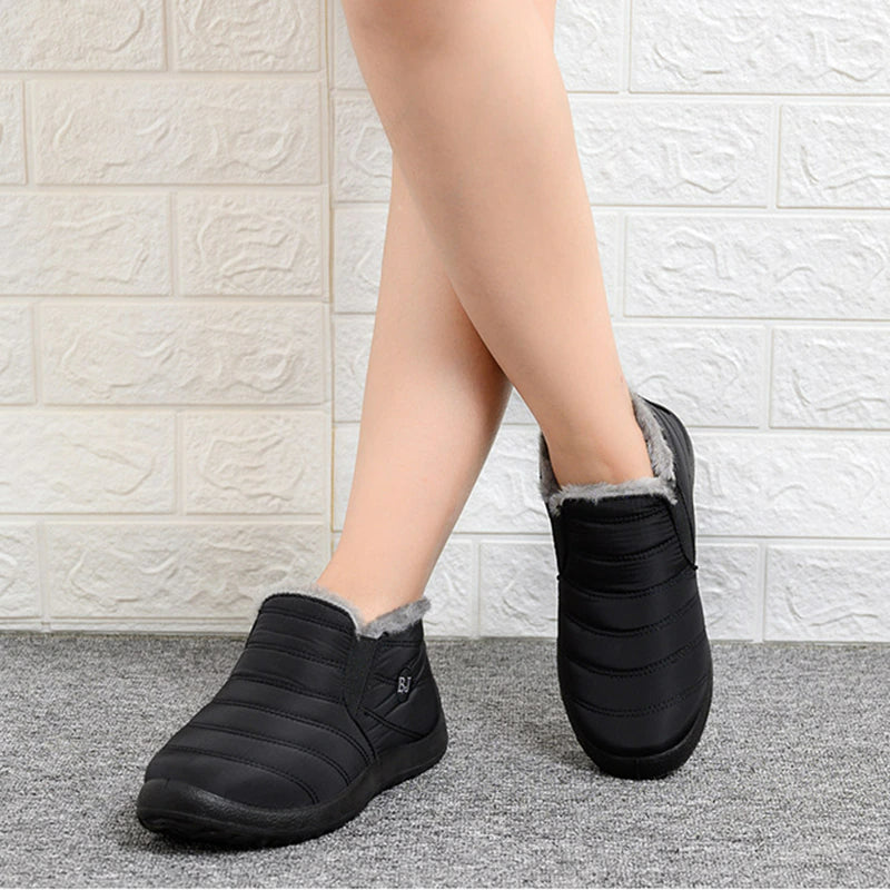 Varma Vinterskor Basses - Chaud - Confort - Élégance-Chaussures-PARIS FEMME