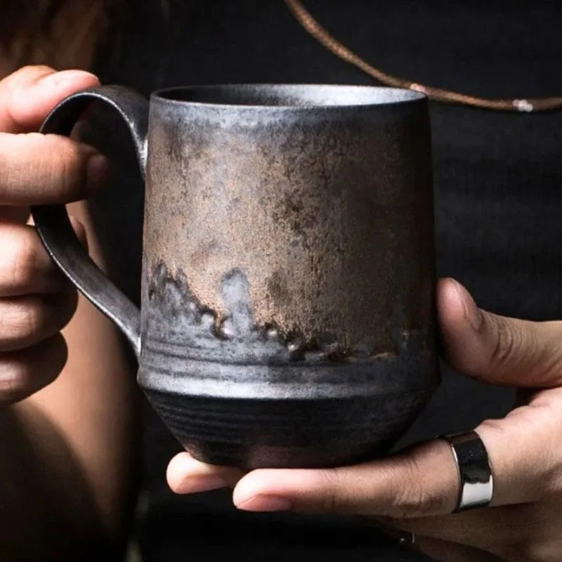 MugNest – Round Coffee Mug with Handle | Practical Design for Home or Office