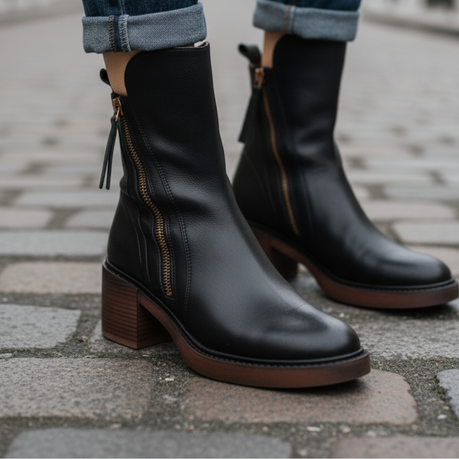 Valorine | Elegant Leather Boot