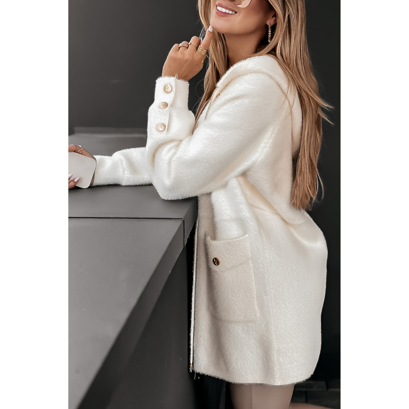 Amélie Elegante Damesjas met Fleecevoering