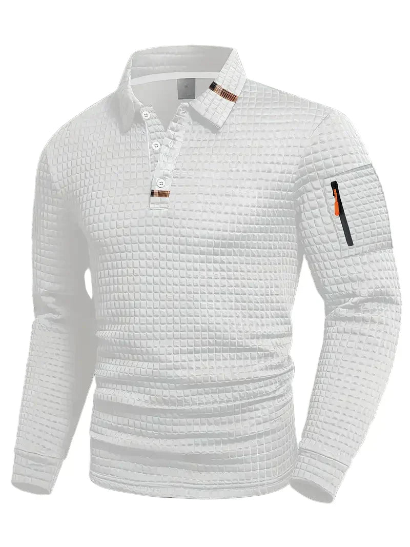 Jurian | Moderne Casual Longsleeve Polo