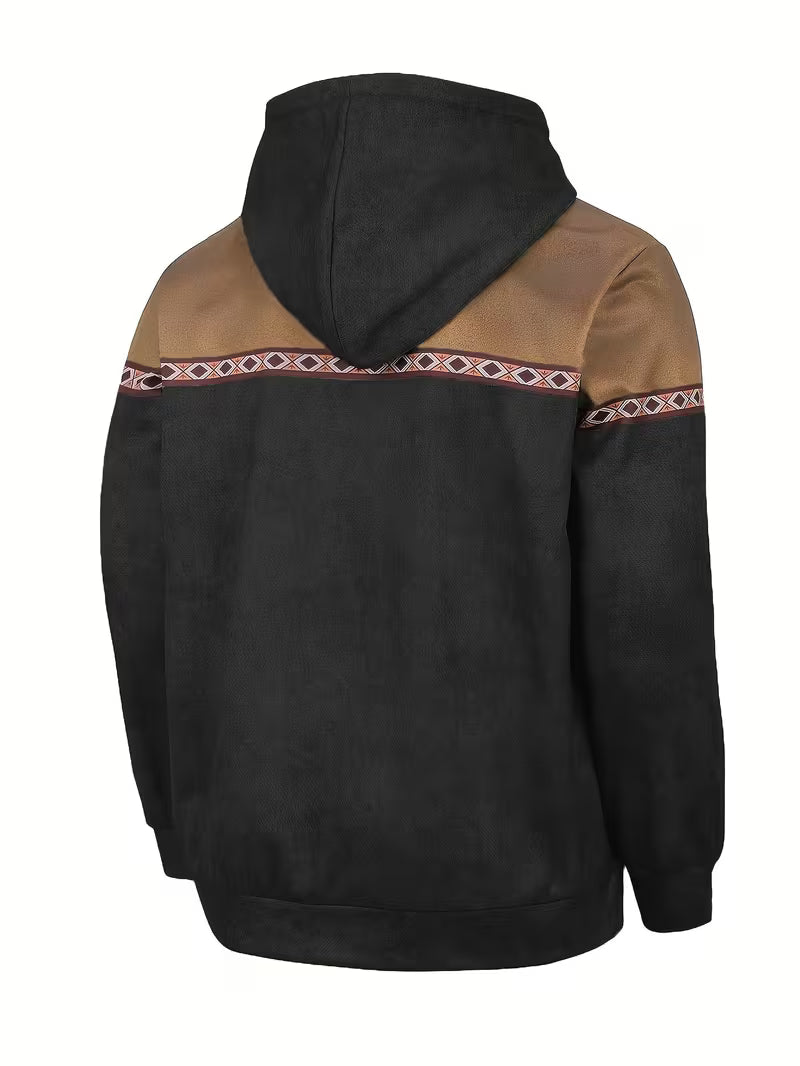 Hakan – Langärmliges Kapuzensweatshirt