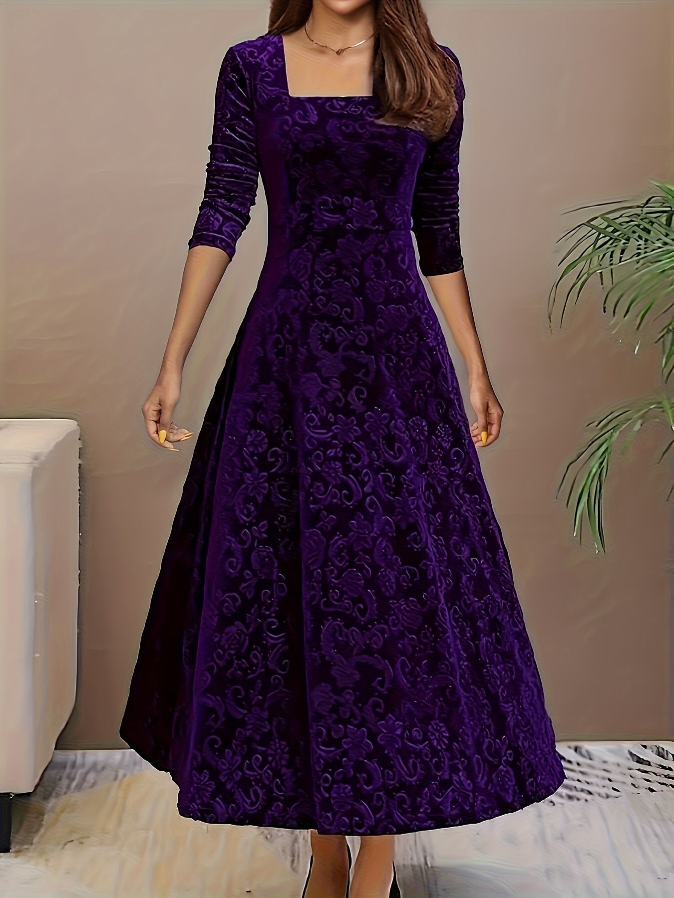 Clarissa | Robe de Fêtes en Velours