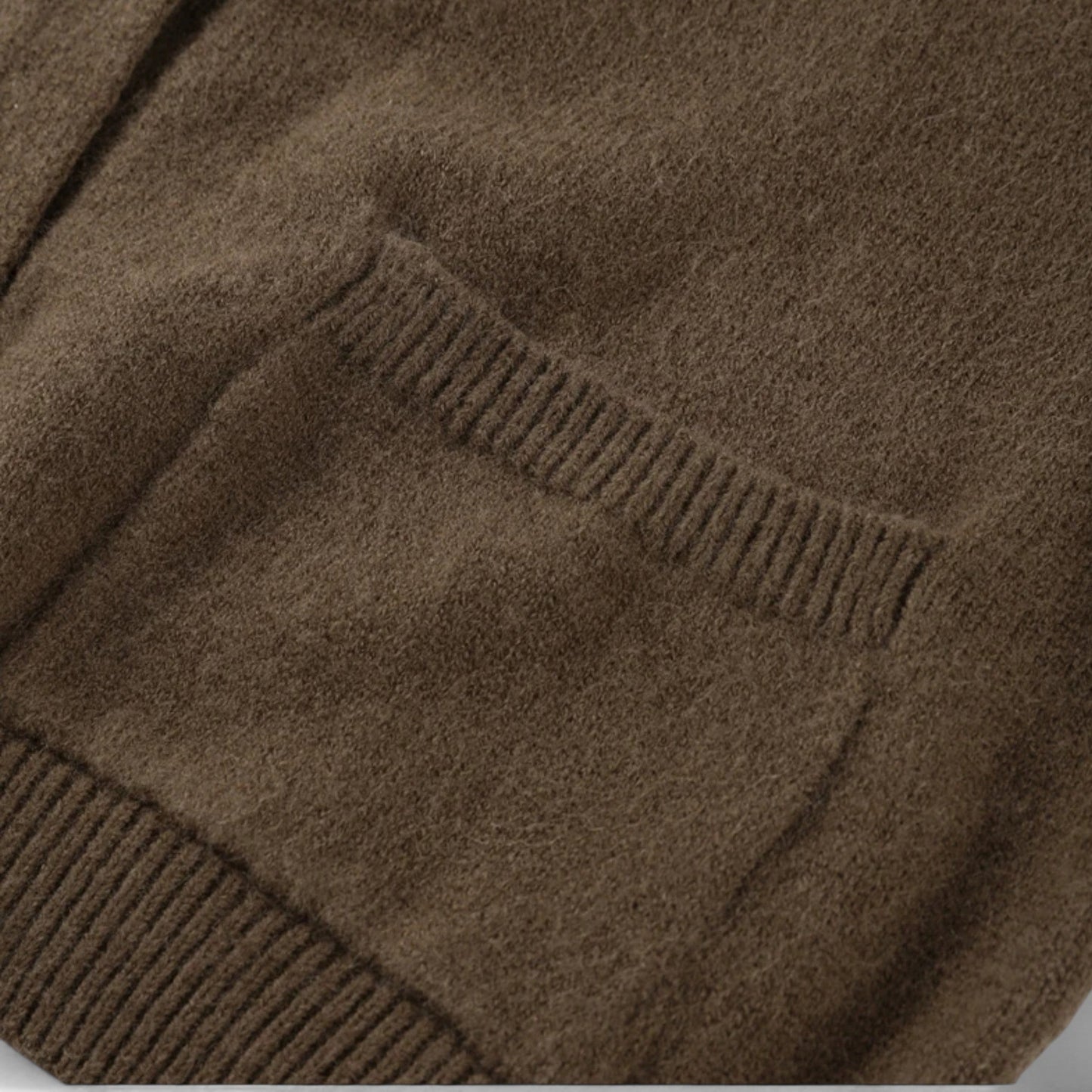 Femurea | Women’s Knitted Cardigan – Button-Up with Pockets