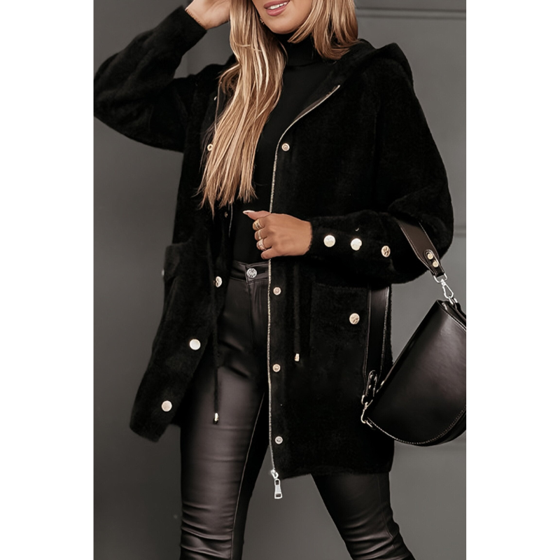 Amélie Elegante Damesjas met Fleecevoering