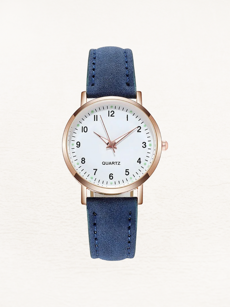 Women’s Round Dial Watch | Minimalist Quartz Watch