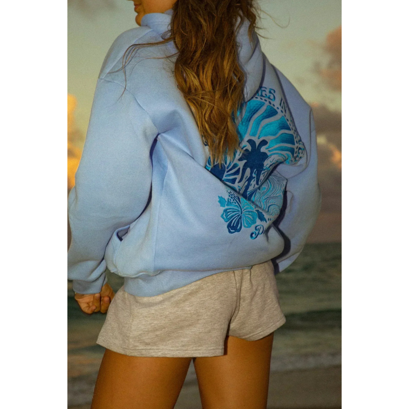 Dames Hoodie met Print – Comfortabele Casual Pullover