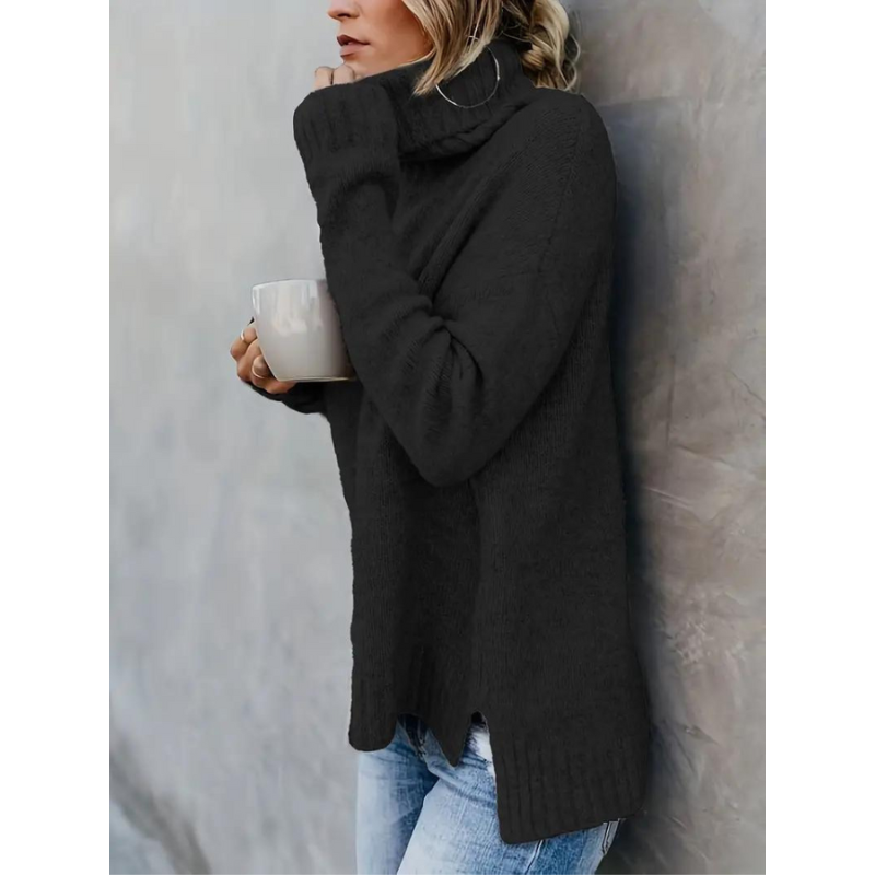 Gebreide Damestrui met Col – Winter Essential