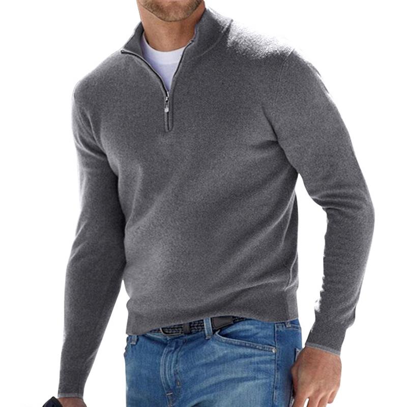 HARVIN | HERRES ELEGANTE ZIP - UP GENSER - Jaxel & Jess
