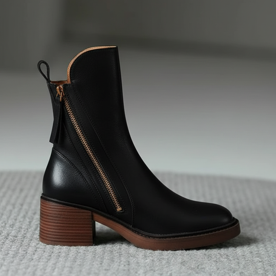 Valorine | Elegant Leather Boot
