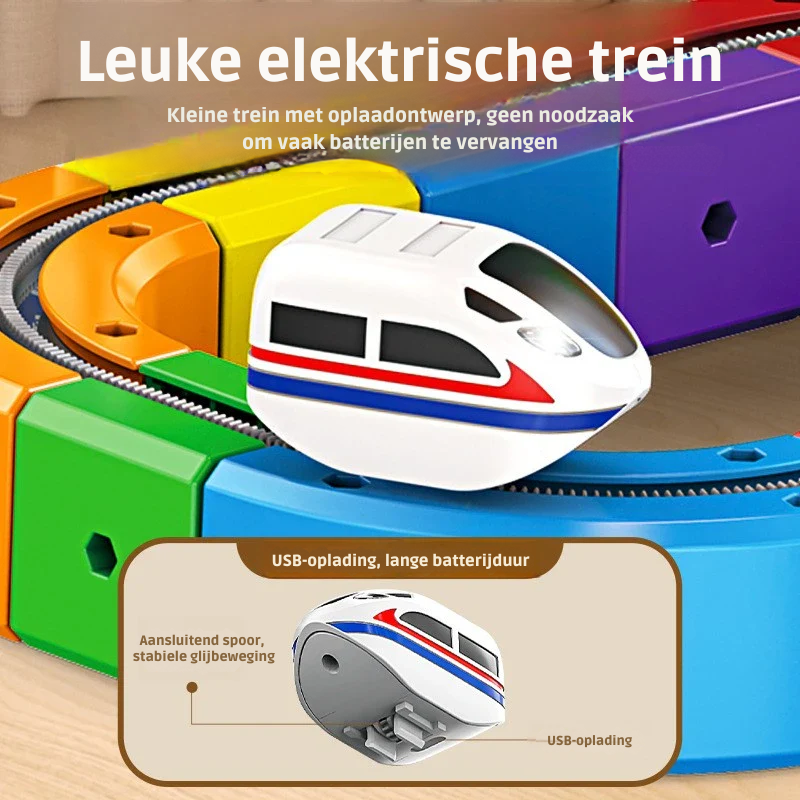 Tracki - Magnetische 3D Treinbaan Bouwset