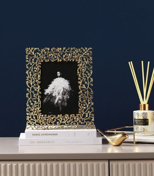 AuraFrame - Frame geïnspireerd op bladgoud voor foto's en kunstwerken