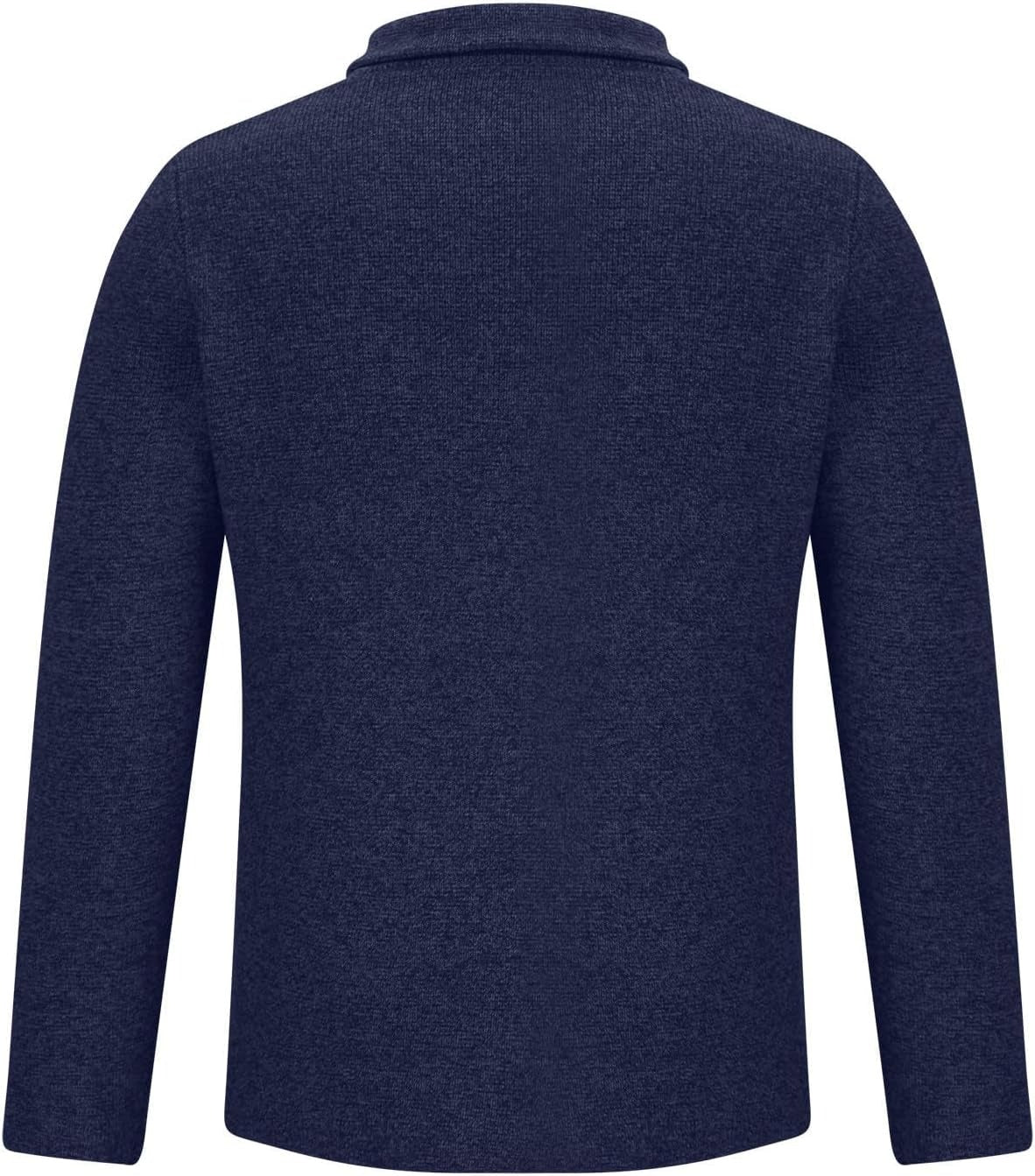 Herren Langarm Geknöpft Strickjacke