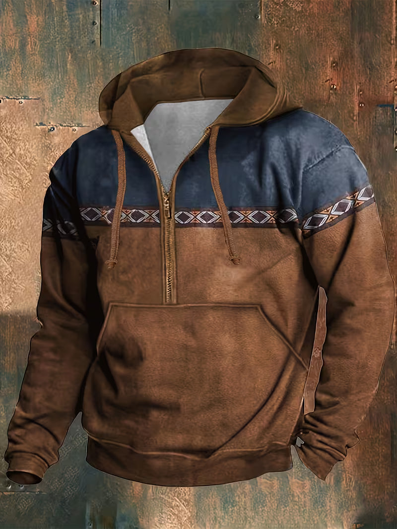 Hakan – Langärmliges Kapuzensweatshirt