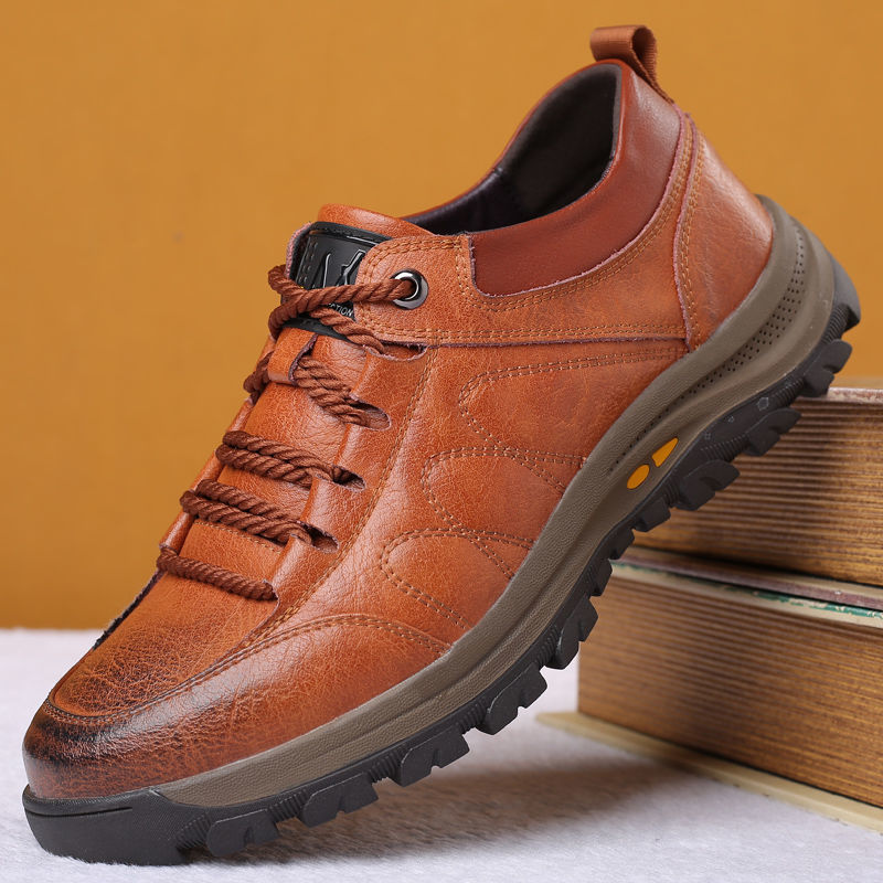 Archer – Chaussures à Bout Rond avec Lacets Antidérapants