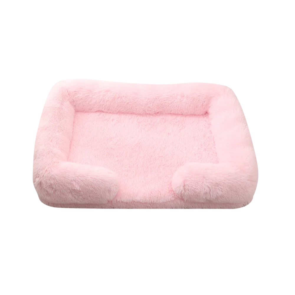 Plush Dog Bed | Anti-Slip, Washable & Durable Cozy Bed for Small to Medium Dogs
