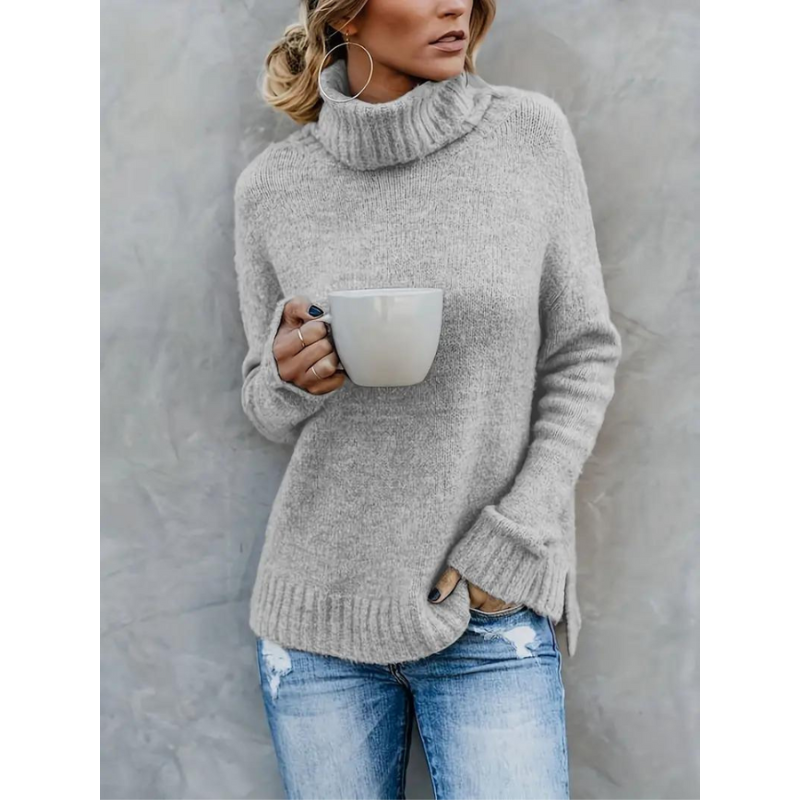 Gebreide Damestrui met Col – Winter Essential