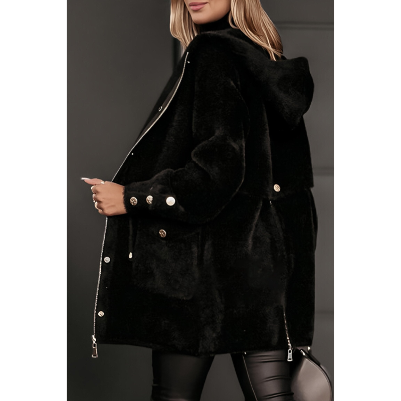 Amélie Elegante Damesjas met Fleecevoering