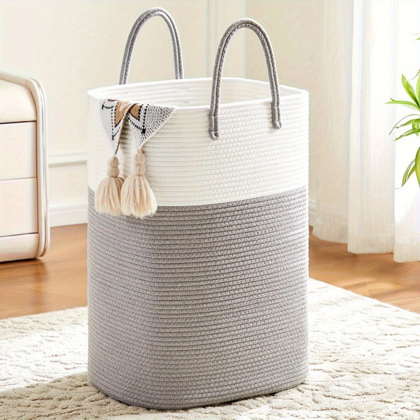 Wasmand Extra Groot | Opvouwbare Opbergmand met Handgrepen