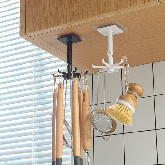50% OFF | TurnEase™ - Rotating Folding Space-Saving Hanging Hook [Offer Ends Today]