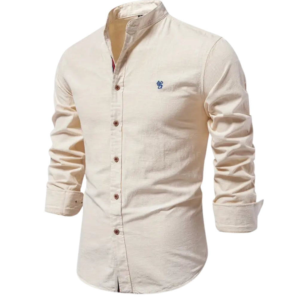 Elias – Chemise à Manches Longues avec Coupe Décontractée