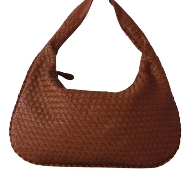 Alina – Sac bandoulière hobo avec design patchwork et ouverture zippée