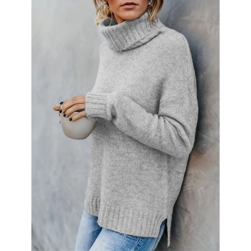 Gebreide Damestrui met Col – Winter Essential