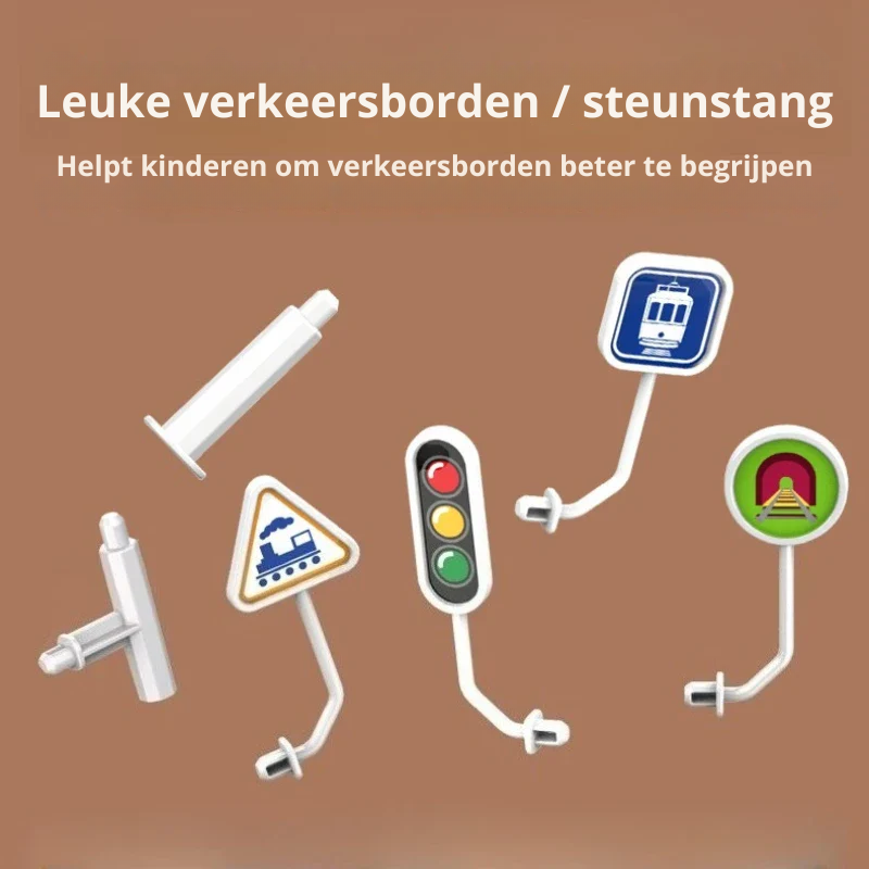 Tracki - Magnetische 3D Treinbaan Bouwset