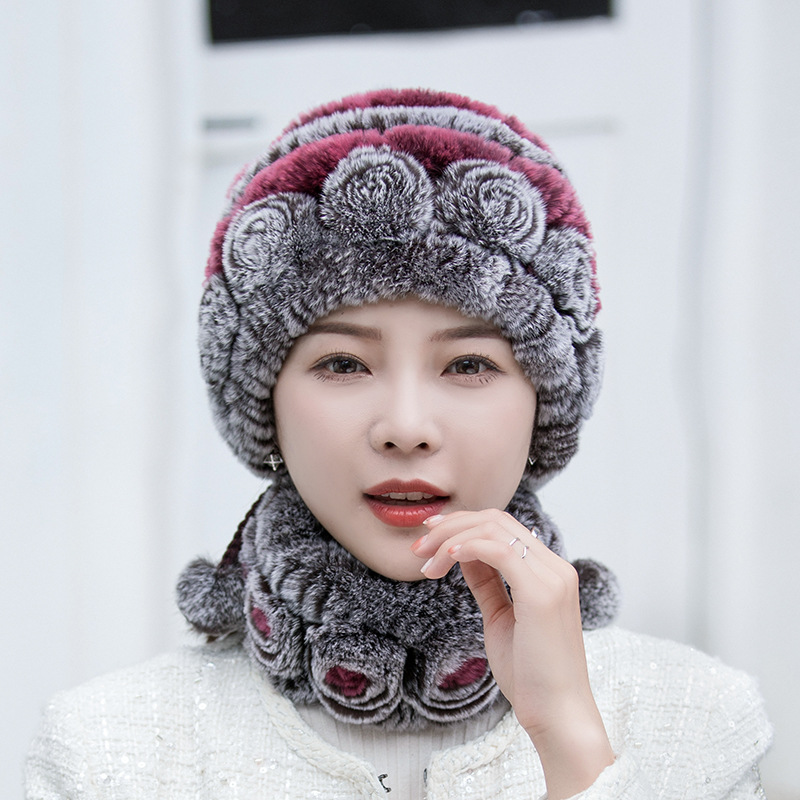 Bonnet Doux avec Bord Imitation Fourrure pour Femme | Idéal pour l’Hiver