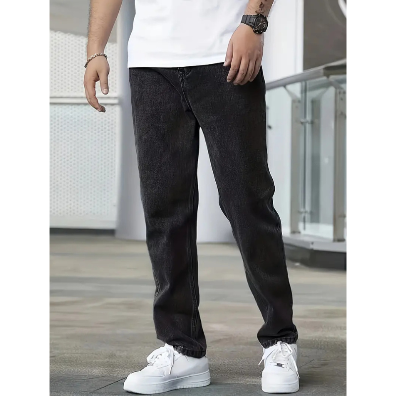 Heren Jeans met Relaxte Pasvorm – Comfortabel & Tijdloos