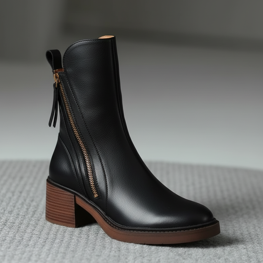 Valorine | Elegant Leather Boot