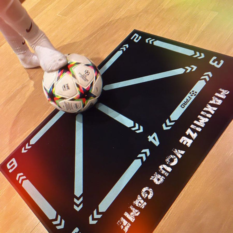 Fußball Pro Trainingsmatte und Video-Trainingsprogramm