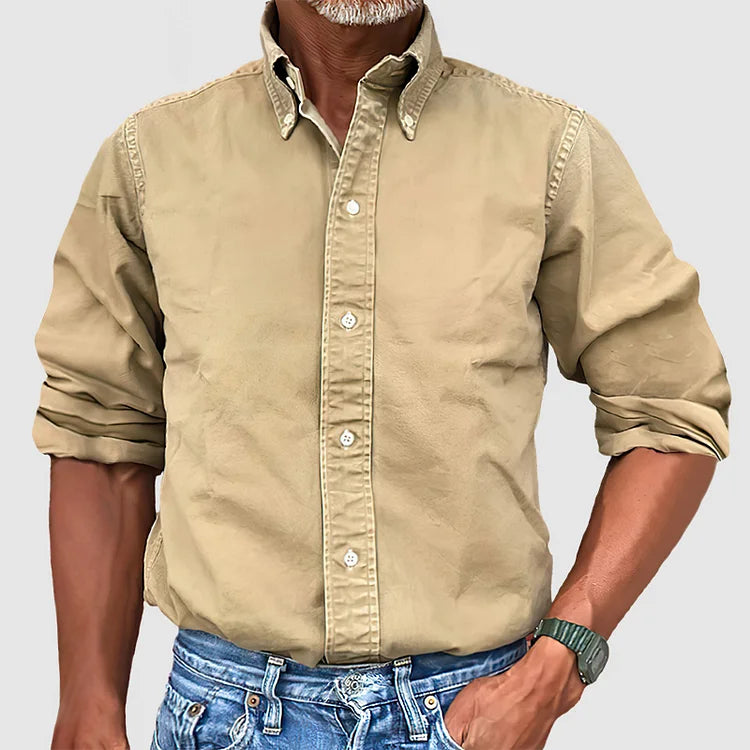 Ralf - Langarmshirt ohne Falten