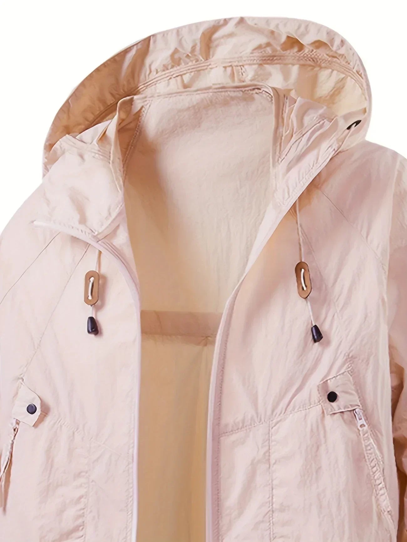 Veste à Capuche Outdoor Homme – Coupe-Vent Légère Premium