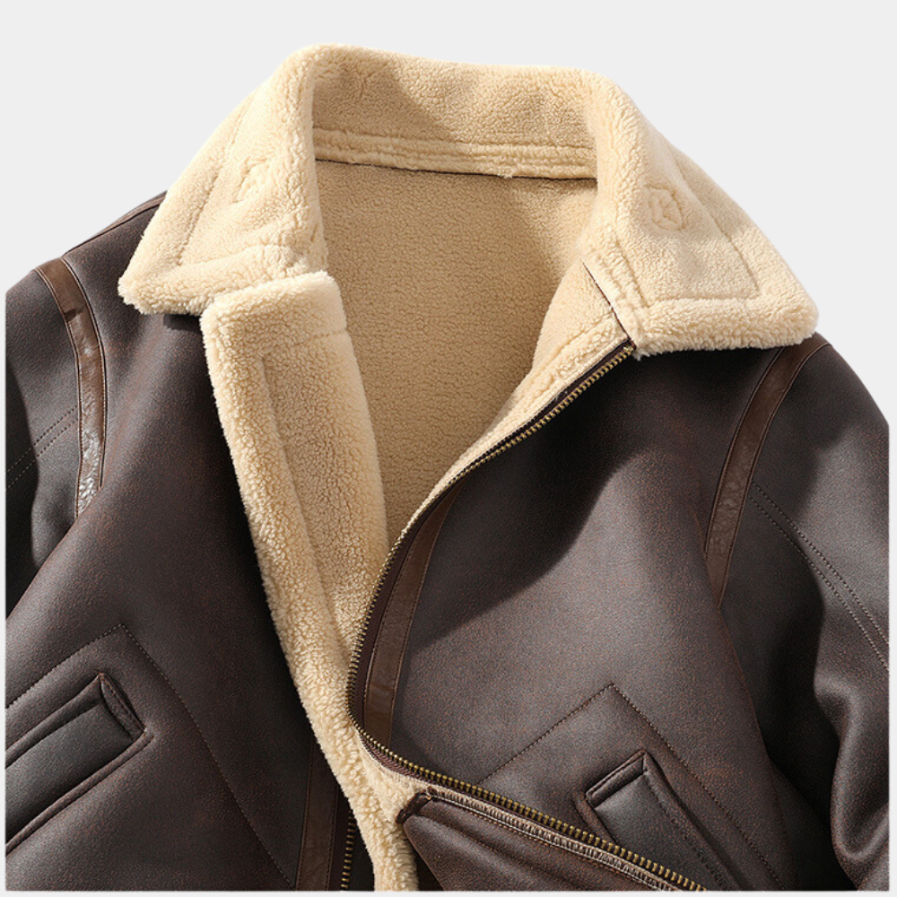 Alaric - Veste polyvalente à manches longues et col montant