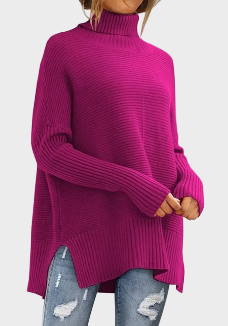 Anna | Πουλόβερ με Υψηλό Λαιμό
