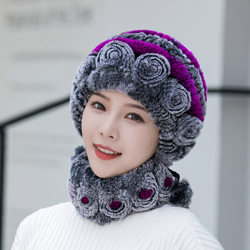 Bonnet Doux avec Bord Imitation Fourrure pour Femme | Idéal pour l’Hiver
