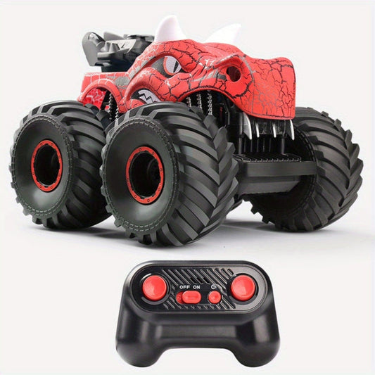 RexRacer – RC Monster Truck Med Dinosaurdesign, LED-Lys og Røgeffekter