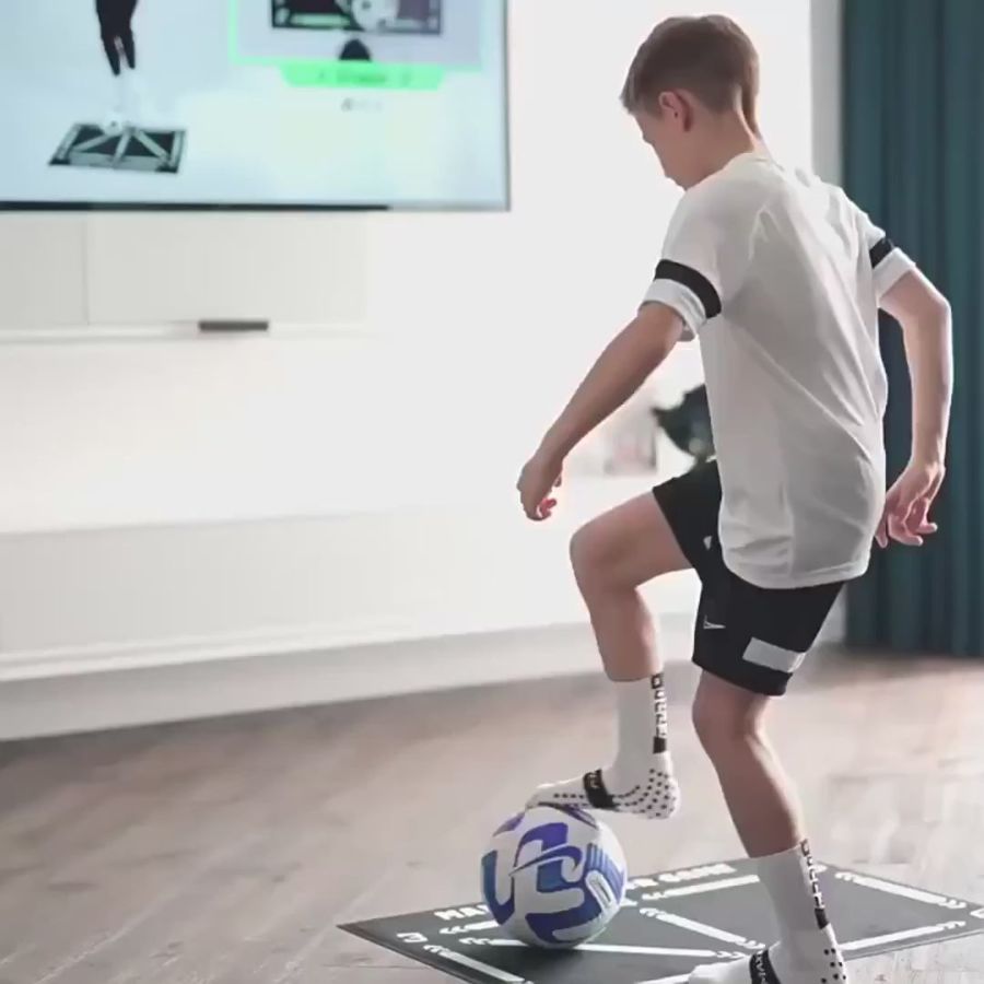 Fußball Pro Trainingsmatte und Video-Trainingsprogramm