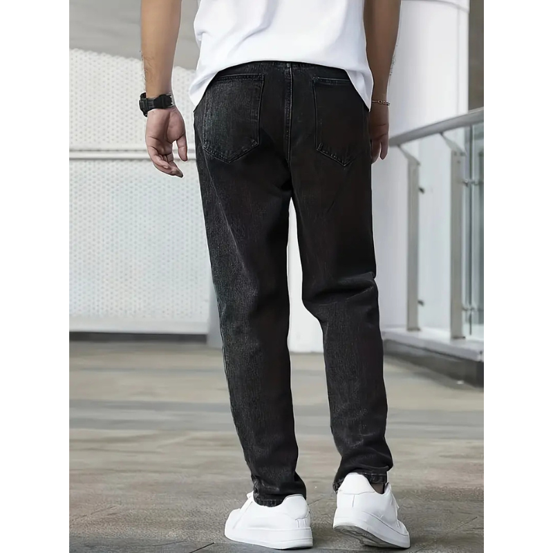 Heren Jeans met Relaxte Pasvorm – Comfortabel & Tijdloos