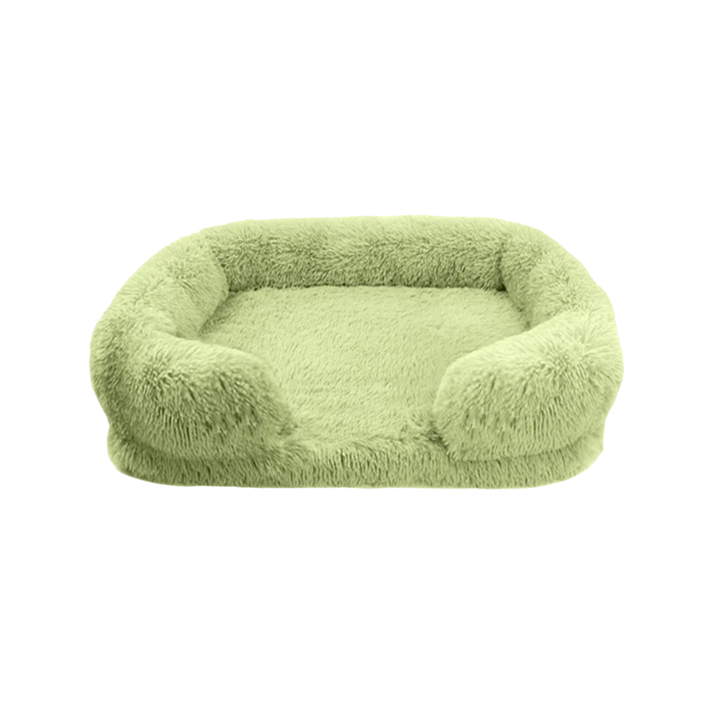 Plush Dog Bed | Anti-Slip, Washable & Durable Cozy Bed for Small to Medium Dogs