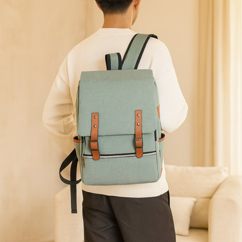 LumiTrail – Sac à dos décontracté pour l’extérieur avec compartiment pour ordinateur portable
