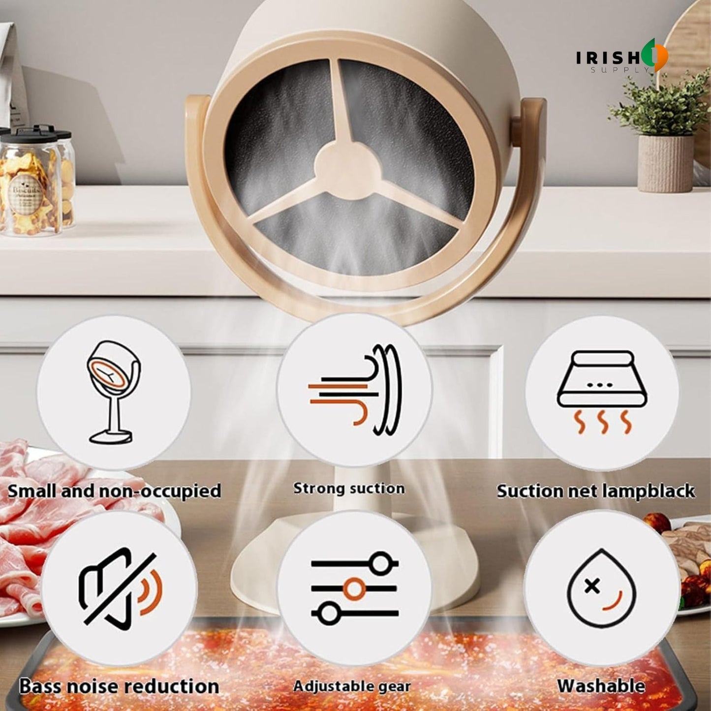AIROVA USB-C Powered Air Purifier with Dual Suction Modes