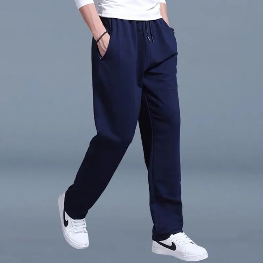 Larry Jogging Homme – Coton Premium avec Taille Ajustable, Coupe Moderne & Confort Respirant