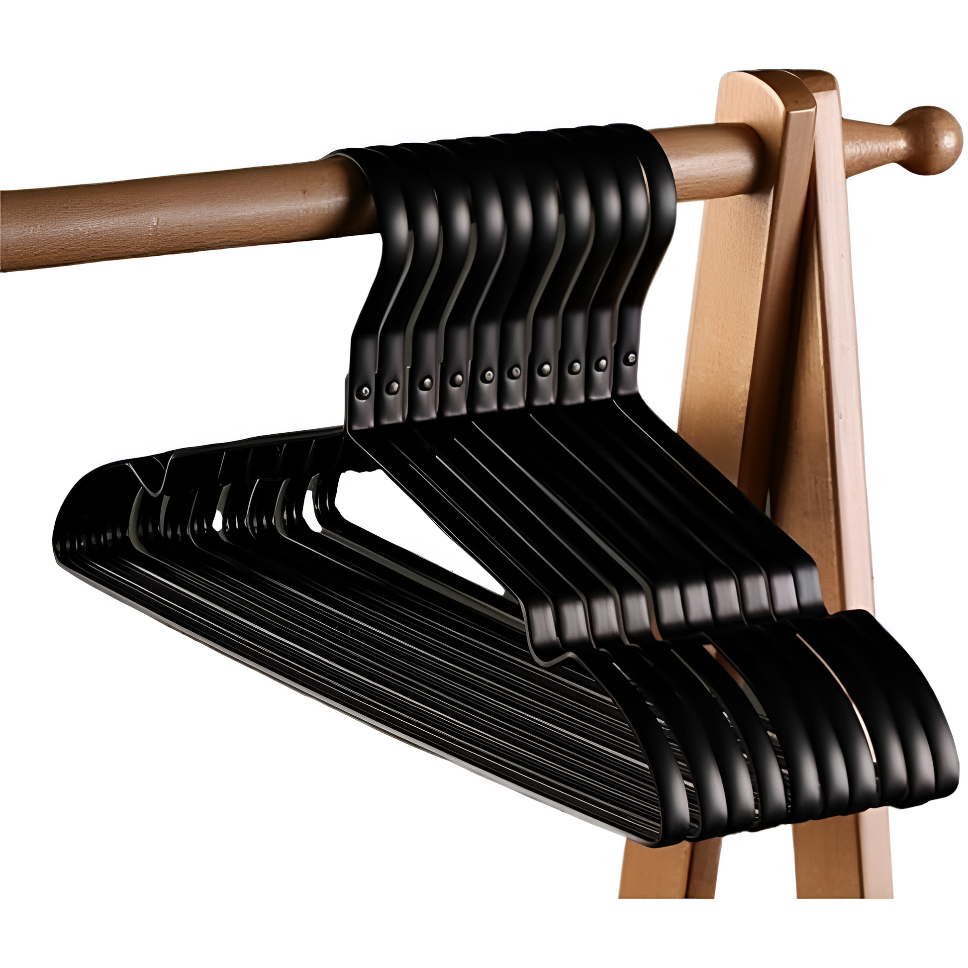 Aluminum Non-Slip Clothes Hangers Set - Space Saving & Durable 7