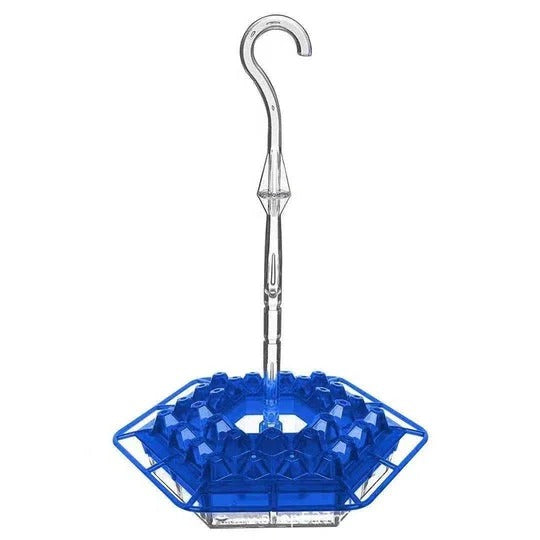 Ant-Proof Hanging Hummingbird Feeder with 30 Feeding Ports and Resting Perch 1